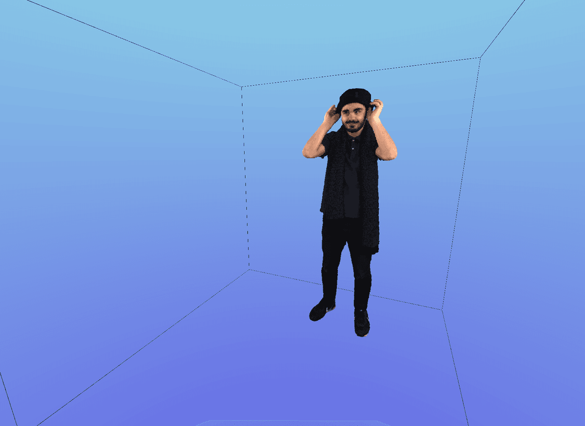 Thumbnail for blue shirt man real life content 512v