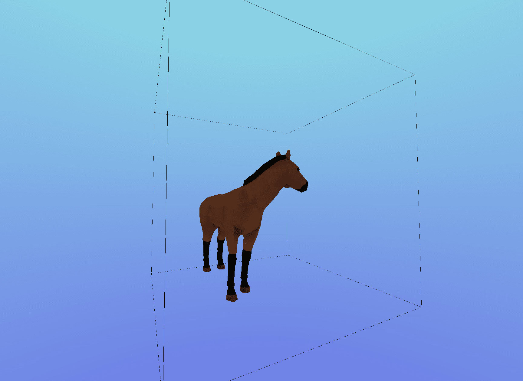 Thumbnail for Low Poly Horse