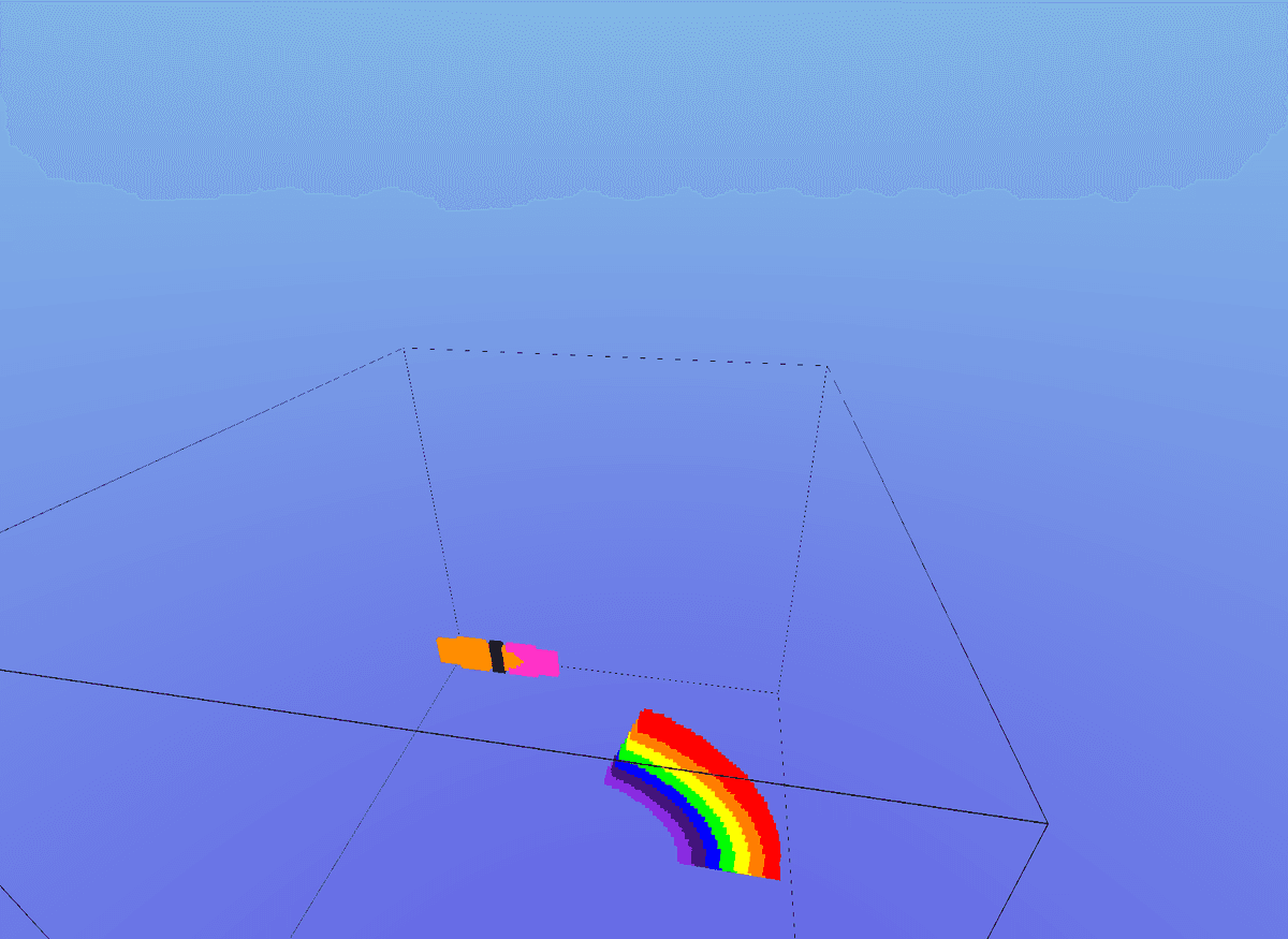 Thumbnail for Rainbow w/ butterfly